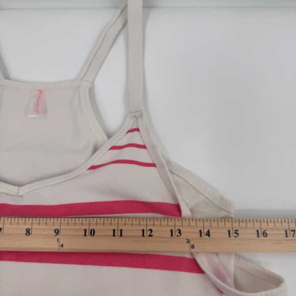 FP Movement Free People Dress Women Medium Hot Shot Striped Print Midi Cotton - Picture 10 of 13